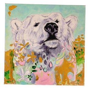 Art hand painted 20x20